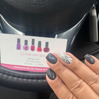 Q Nails & Spa - Love my Halloween nails by Jason! Exactly what I wanted. - Nail Salons Near Me - Glendale, California Q Nails & Spa - Love my Halloween nails by Jason! Exactly what I wanted. - Nail Salons Near Me - Glendale, California