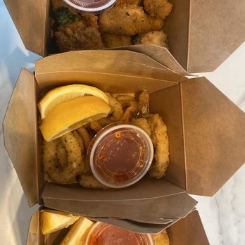Project Tea - Chicken bites  Calamari  Fried Shrimp - Bubble Tea Near Me - Chico, California
