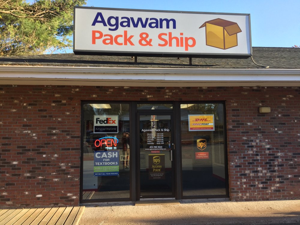 AGAWAM PACK & SHIP Updated October 2024 417 Springfield St, Agawam