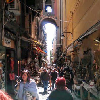 San Gregorio Armeno - Christmas alley street scene - Christmas Markets Near Me - Naples, NA