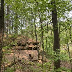 Mirror Lake State Park - Another view of Echo Rock.