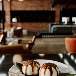 Waypoint Lounge - Pork belly BAO buns; sweet & savory & delicious