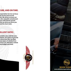 D's Elite Transportation Service - Our brochures