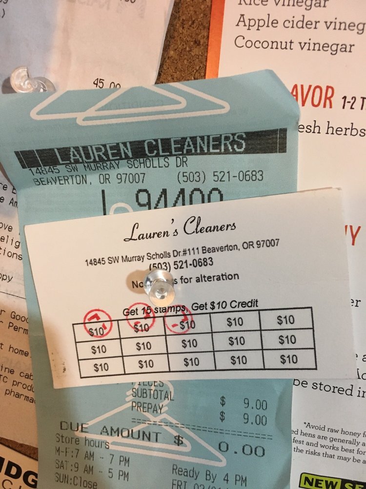 LAUREN CLEANERS Updated April 2024 18 Reviews 14845 SW Murray