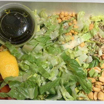 Burma Burma - Delicious to go Tea Leaf Salad ready to be mixed so the salad stays nice n crunchy. - Burmese Near Me - Dublin, California