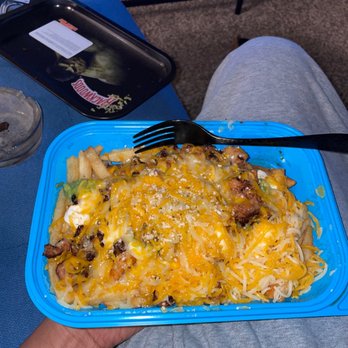 Blue Burro - Al pastor fries - Salad Near Me - Long Beach, California Blue Burro - Al pastor fries - Salad Near Me - Long Beach, California