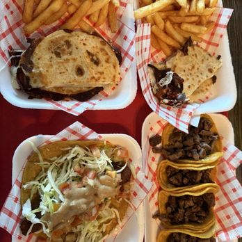 Tacos La K’lera - Baja Fish Taco, Carne Asada Tacos, Quesadilla with Meat(Kids Meal) - Tacos Near Me - Tolleson, Arizona Tacos La K’lera - Baja Fish Taco, Carne Asada Tacos, Quesadilla with Meat(Kids Meal) - Tacos Near Me - Tolleson, Arizona