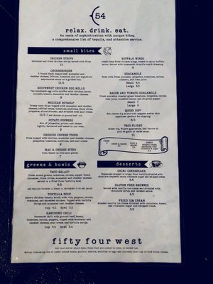 Menu photo 3 54 West Clawson, MI