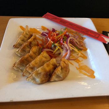 Ray J's American Grill - Pork and vegetable dumplings Normally $10.5 Happy Hour $7.5 - American Near Me - Woodbury, Minnesota Ray J's American Grill - Pork and vegetable dumplings Normally $10.5 Happy Hour $7.5 - American Near Me - Woodbury, Minnesota