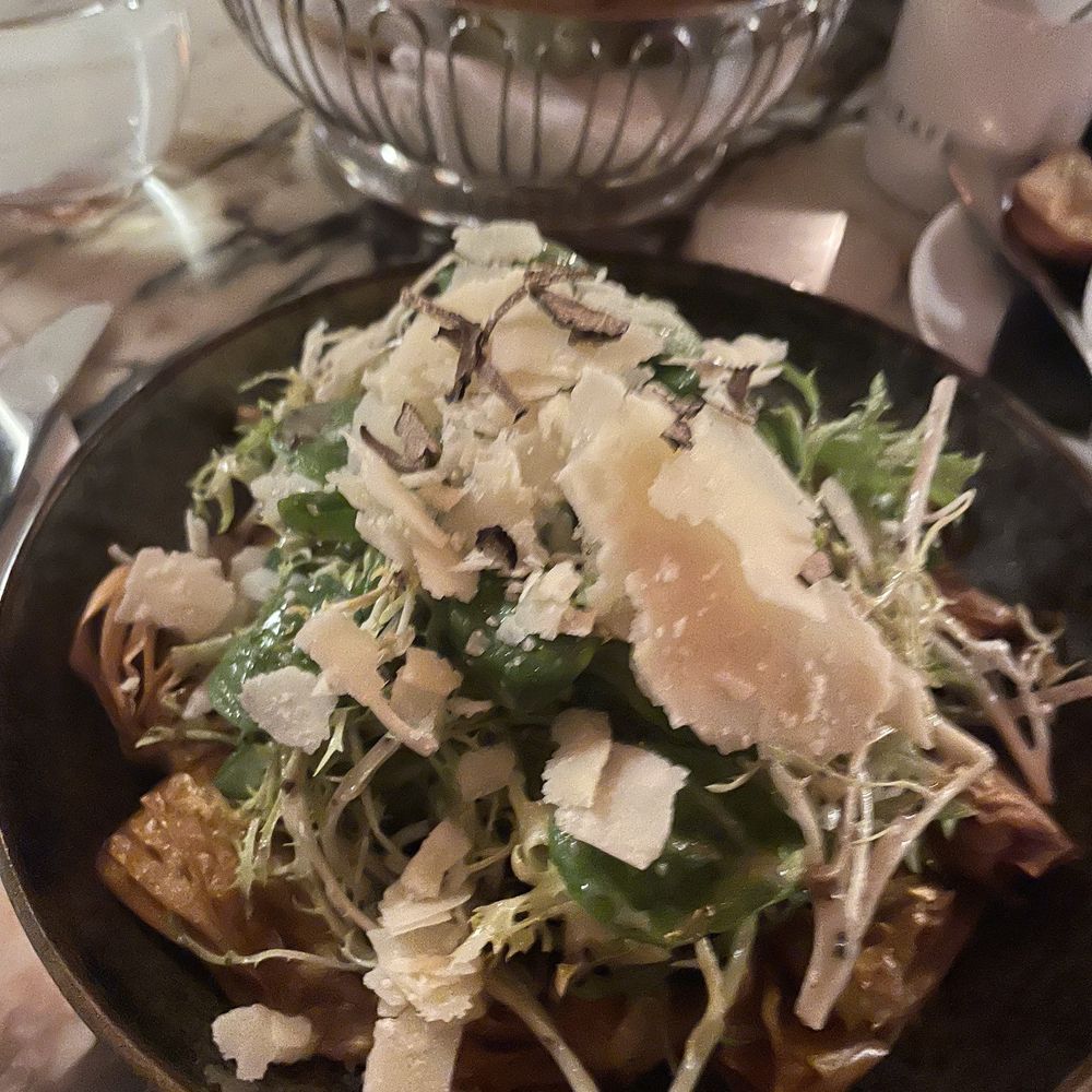 Girafe - ARTICHOKE SALAD!!!! WINNING!! So so good. - French Near Me - Paris, 75