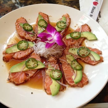 Hana Sushi - Seared salmon sashimi. Really good! - Sushi Bars Near Me - Menifee, California Hana Sushi - Seared salmon sashimi. Really good! - Sushi Bars Near Me - Menifee, California