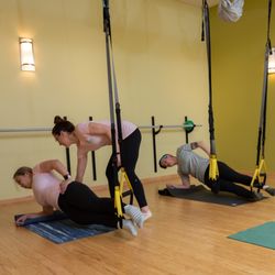 A TRX class at Serenity