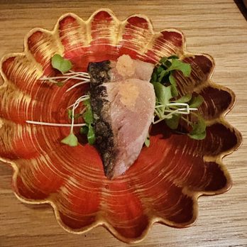 Sushi Nikko - Smoke Spanish mackerel - Sushi Bars Near Me - Long Island City, New York Sushi Nikko - Smoke Spanish mackerel - Sushi Bars Near Me - Long Island City, New York