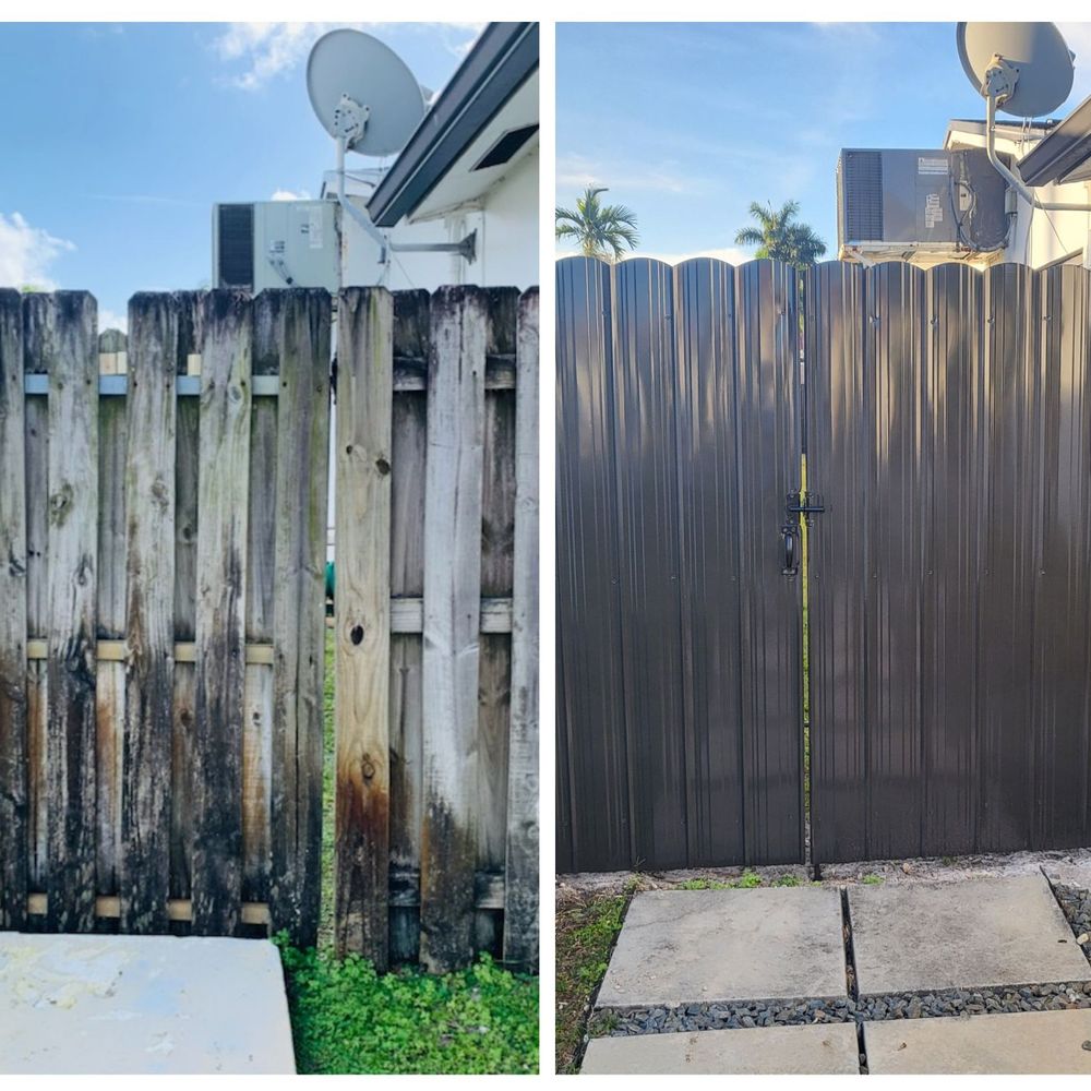 Sotolongo Fence - Old fence vs new durafence material - Fences & Gates Near Me
