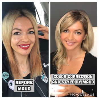 George The Salon - Before and after correction - Hair Salons Near Me - Chicago, Illinois George The Salon - Before and after correction - Hair Salons Near Me - Chicago, Illinois