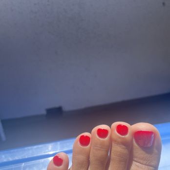 V's Nails Spa - Pedi tech was good - Nail Salons Near Me - Irvine, California
