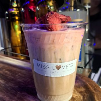 Miss Loves Cafe - Pink Lechera Latte - Coffee & Tea Near Me - Corona, California Miss Loves Cafe - Pink Lechera Latte - Coffee & Tea Near Me - Corona, California