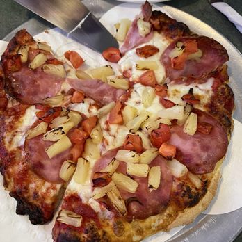 Luigi's Pizza And Pasta - Person Hawaiian- extra crispy by request. - Pizza Near Me - Red Bluff, California