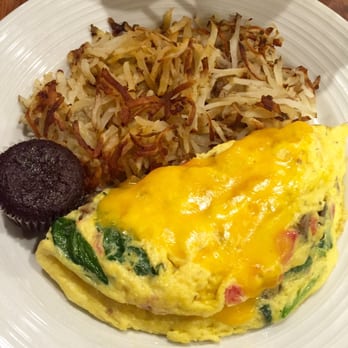 Pyramid Cafe - The Vegetarian Omelet - Burgers Near Me - Las Vegas, Nevada