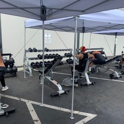 Crunch Fitness - Norwalk CA - COVID updates. We've moved outside!!!