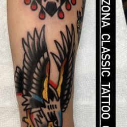 Arizona Classic Tattoo Co. - Fresh stack by Ian, shop pic