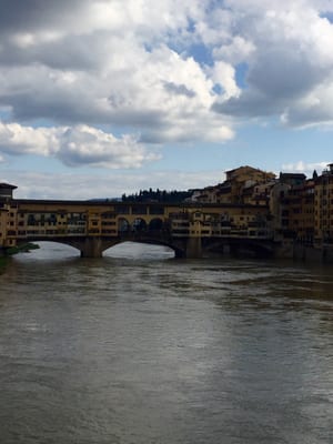Ponte Santa Trinita by null