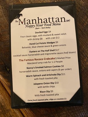 Menu photo 8 The Manhattan OKC Oklahoma City, OK