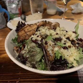 Camp - a bowl of salad and a glass of wine - Comfort Food Near Me - Newry, Maine Camp - a bowl of salad and a glass of wine - Comfort Food Near Me - Newry, Maine