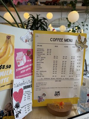 Menu photo 2 Sundays Coffee Seattle, WA