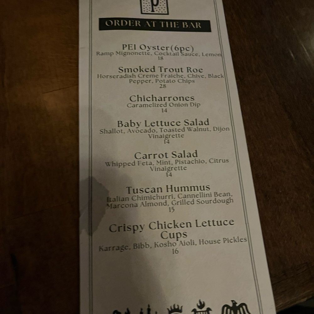 The Pershing Hall - Food menu - Lounges Near Me - Austin, Texas The Pershing Hall - Food menu - Lounges Near Me - Austin, Texas