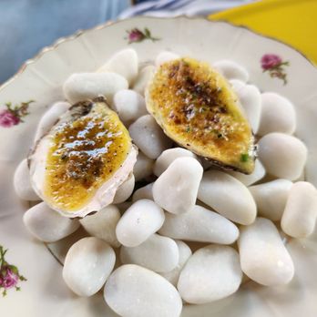 Dame - Bruleed oysters - Seafood Near Me - New York, New York
