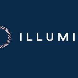 ILLUMII - Our logo represents looking inward, blooming outward, focus, collaboration, data points