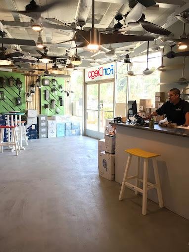 Slide of Fan Diego Ceiling Fans & Lighting Showroom