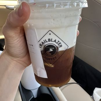 Trailblazer Coffee  - Sugar vanilla cold foam cold brew - Coffee & Tea Near Me - Bristol, Tennessee