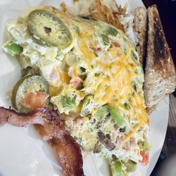 New Scandia Cafe - BYO omelet