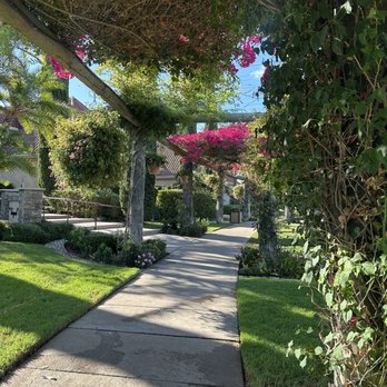 The Vineyard Rose Restaurant - Walkway outside - New American Near Me - Temecula, California The Vineyard Rose Restaurant - Walkway outside - New American Near Me - Temecula, California