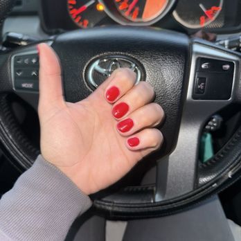 Sunshine Nails - Hard gel short - Nail Salons Near Me - Rocklin, California Sunshine Nails - Hard gel short - Nail Salons Near Me - Rocklin, California
