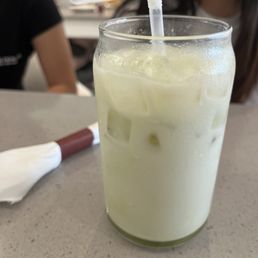 Subpar Matcha Latte - taste like milk with a hint of grass Subpar Matcha Latte - taste like milk with a hint of grass