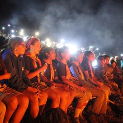 White Stag Leadership Development - Evening Campfire Fun! Songs, skits and more....