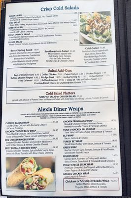 Menu photo 8 Alexis Diner Newburgh, NY Menu photo 8 Alexis Diner Newburgh, NY
