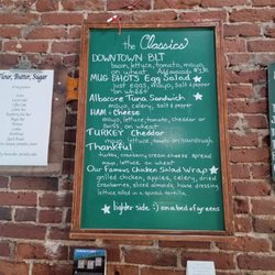 Mug Shots Coffee House - October 2025 menu