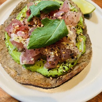 Damian - Tuna tostada - Mexican Near Me - Los Angeles, California
