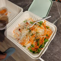 Saigon Xich Lo - They forgot to cook & add the chicken to our order