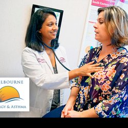 Melbourne Allergy & Asthma - Allergist Dr. Pavana Beerelli with patient