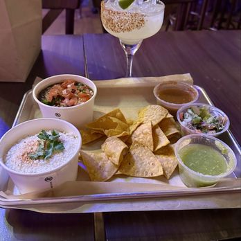 Taco Escobar - Hard margaritas, crispy chips, queso corn, black beans, salsa, and guacamole. What more could you want? - Tacos Near Me - Las Vegas, Nevada