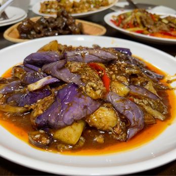 Sichuan Kitchen - Braised Eggplant w/ Shredded Pork $15.99 ~ delicious ~ - Chinese Near Me - Jacksonville, Florida Sichuan Kitchen - Braised Eggplant w/ Shredded Pork $15.99 ~ delicious ~ - Chinese Near Me - Jacksonville, Florida