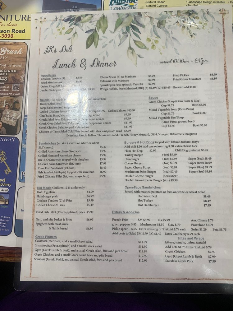 JK's Deli