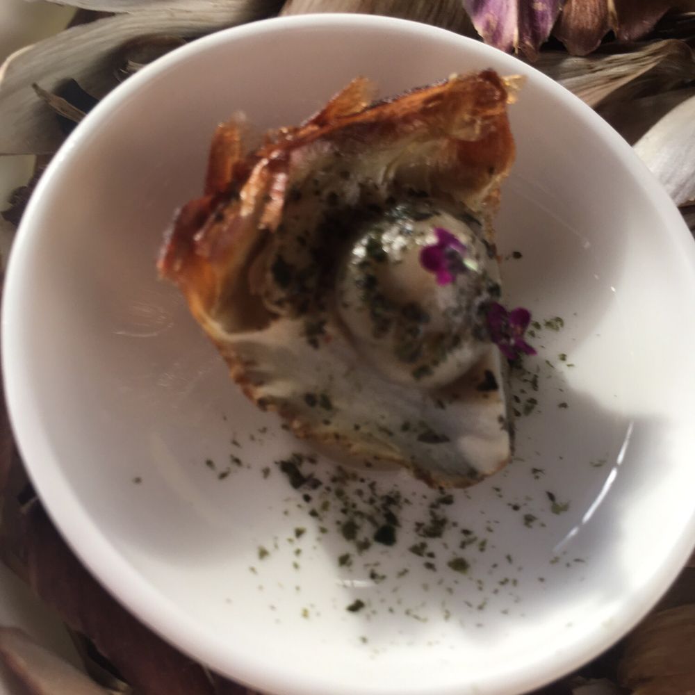 My dairy free amuse bouche