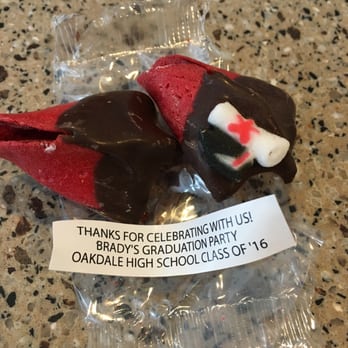 Fancy Fortune Cookies - Delicious Personalized Graduation Fortune Cookie - Desserts Near Me - Indianapolis, Indiana