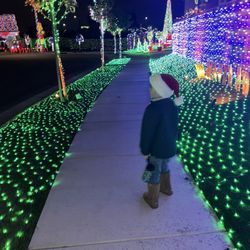 9697 Locust Ave. Christmas Lights - Everyone was so sweet and decorated so beautifully!